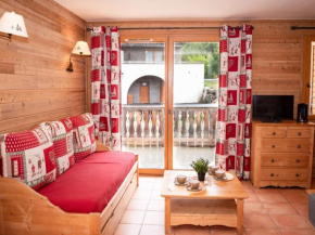 Studio cosy avec balcon à Pra Loup 1500 - Résidence Les Chalets de Praroustan - FR-1-504-263